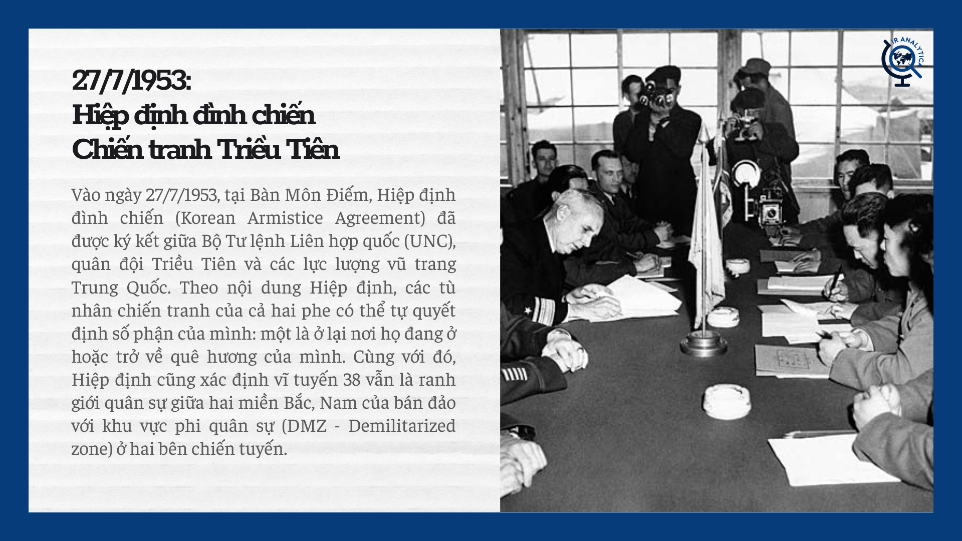 Hiệp định đình chiến Chiến tranh Triều Tiên